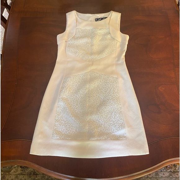 Esley “Boutique” Ivory Dress - Picture 1 of 6